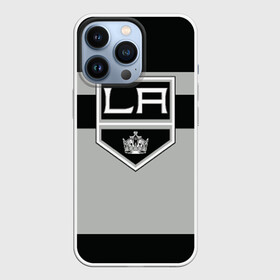 Чехол для iPhone 13 Pro с принтом Los Angeles Kings ,  |  | Тематика изображения на принте: hockey | los angeles kings | nhl | нхл | спорт | хоккей