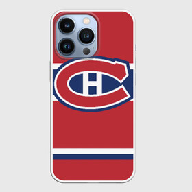 Чехол для iPhone 13 Pro с принтом Montreal Canadiens ,  |  | Тематика изображения на принте: hockey | montreal canadien | nhl | нхл | спорт | хоккей