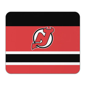 Коврик прямоугольный с принтом New Jersey Devils , натуральный каучук | размер 230 х 185 мм; запечатка лицевой стороны | hockey | new jersey devils | nhl | нхл | спорт | хоккей