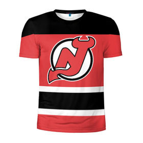 Мужская футболка 3D спортивная с принтом New Jersey Devils , 100% полиэстер с улучшенными характеристиками | приталенный силуэт, круглая горловина, широкие плечи, сужается к линии бедра | Тематика изображения на принте: hockey | new jersey devils | nhl | нхл | спорт | хоккей
