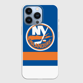 Чехол для iPhone 13 Pro с принтом New York Islanders ,  |  | Тематика изображения на принте: hockey | new york islander | nhl | нхл | спорт | хоккей
