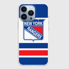 Чехол для iPhone 13 Pro с принтом New York Rangers ,  |  | hockey | new york rangers | nhl | нхл | спорт | хоккей