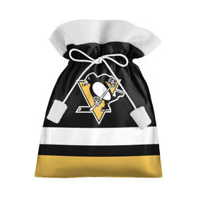 Подарочный 3D мешок с принтом Pittsburgh Penguins , 100% полиэстер | Размер: 29*39 см | hockey | nhl | pittsburgh penguins | нхл | хоккей