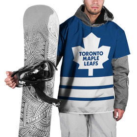 Накидка на куртку 3D с принтом Toronto Maple Leafs , 100% полиэстер |  | hockey | nhl | toronto maple leafs | нхл | хоккей