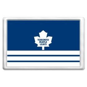 Магнит 45*70 с принтом Toronto Maple Leafs , Пластик | Размер: 78*52 мм; Размер печати: 70*45 | hockey | nhl | toronto maple leafs | нхл | хоккей