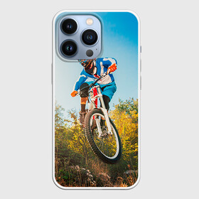 Чехол для iPhone 13 Pro с принтом МТБ ,  |  | extreme | вело | велосипед | маунтинбайк | мтб | экстрим