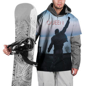 Накидка на куртку 3D с принтом Queen , 100% полиэстер |  | freddie | heavy | mercury | metal | queen | rock | квин | куин | меркури | меркюри | метал | рок | фредди меркьюри | фреди | хэви