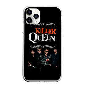 Чехол для iPhone 11 Pro матовый с принтом Killer Queen , Силикон |  | freddie | heavy | mercury | metal | queen | rock | квин | куин | меркури | меркюри | метал | рок | фредди меркьюри | фреди | хэви