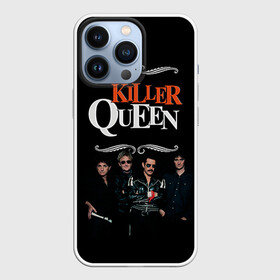 Чехол для iPhone 13 Pro с принтом Killer Queen ,  |  | freddie | heavy | mercury | metal | queen | rock | квин | куин | меркури | меркюри | метал | рок | фредди меркьюри | фреди | хэви