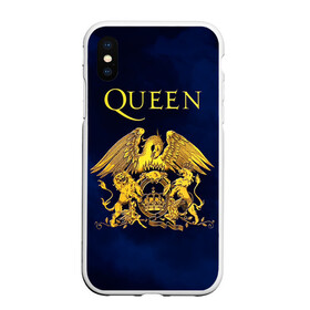 Чехол для iPhone XS Max матовый с принтом Группа Queen , Силикон | Область печати: задняя сторона чехла, без боковых панелей | freddie | heavy | mercury | metal | queen | rock | квин | куин | меркури | меркюри | метал | рок | фредди меркьюри | фреди | хэви