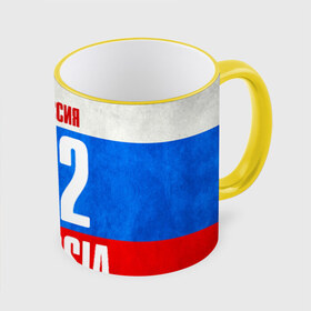 Кружка 3D с принтом Russia (from 22) , керамика | ёмкость 330 мл | флаг россии