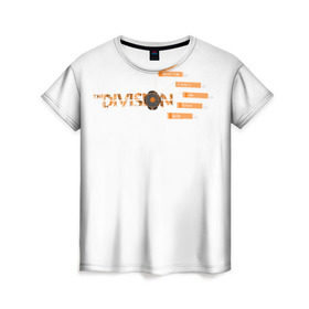 Женская футболка 3D с принтом The Division , 100% полиэфир ( синтетическое хлопкоподобное полотно) | прямой крой, круглый вырез горловины, длина до линии бедер | division | game | tom clancys | tom clancys: the divisionny | ubisoft