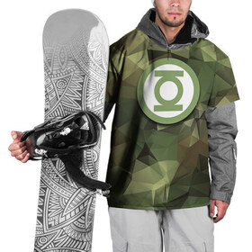 Накидка на куртку 3D с принтом Зеленый фонарь , 100% полиэстер |  | 