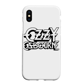 Чехол для iPhone XS Max матовый с принтом Ozzy Osbourne , Силикон | Область печати: задняя сторона чехла, без боковых панелей | ozzy rock