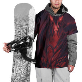Накидка на куртку 3D с принтом Shadow fiend , 100% полиэстер |  | Тематика изображения на принте: dota | shadow fiend | дота | сф