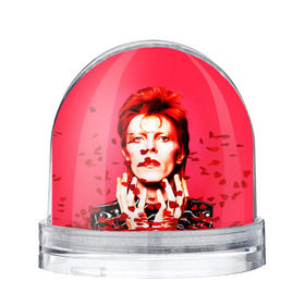 Водяной шар с принтом Ziggy Stardust , Пластик | Изображение внутри шара печатается на глянцевой фотобумаге с двух сторон | bowie | david | ziggy stardust | боуи | дэвид | музыкант | певец | рок