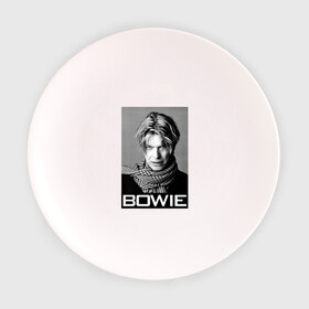 Тарелка 3D с принтом Легендарный Боуи , фарфор | диаметр - 210 мм
диаметр для нанесения принта - 120 мм | bowie | david | боуи | дэвид | музыкант | певец | рок