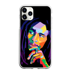 Чехол для iPhone 11 Pro матовый с принтом Боб Марли , Силикон |  | bob marley | боб марли | поп арт | регги