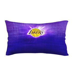 Подушка 3D антистресс с принтом Los Angeles Lakers , наволочка — 100% полиэстер, наполнитель — вспененный полистирол | состоит из подушки и наволочки на молнии | Тематика изображения на принте: basketball | la | lakers | los angeles | nba | баскет | баскетбол | баскетбольный | лейкерс | нба | спорт