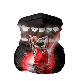 Бандана-труба 3D с принтом Бросок , 100% полиэстер, ткань с особыми свойствами — Activecool | плотность 150‒180 г/м2; хорошо тянется, но сохраняет форму | basketball | nba | баскет | баскетбол | баскетбольный | нба | спорт