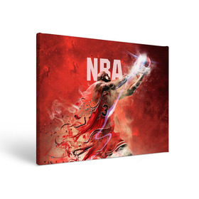 Холст прямоугольный с принтом Спорт NBA , 100% ПВХ |  | Тематика изображения на принте: basketball | nba | баскет | баскетбол | баскетбольный | нба