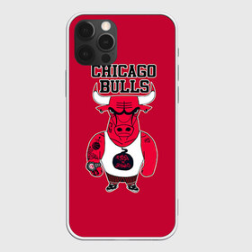 Чехол для iPhone 12 Pro Max с принтом Chicago bulls , Силикон |  | basketball | chicago | chicago bulls | nba | баскет | баскетбол | баскетбольный | булс | нба | спорт | чикаго | чикаго булс
