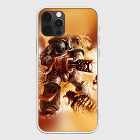 Чехол для iPhone 12 Pro Max с принтом Серый рыцарь , Силикон |  | Тематика изображения на принте: 40000 | 40k | grey knight | warhammer | вархаммер | ваха | серый рыцарь