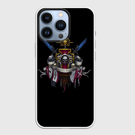 Чехол для iPhone 13 Pro с принтом Daemonium venatores ,  |  | Тематика изображения на принте: 40000 | 40k | daemonium venatores | warhammer | вархаммер | ваха | серые рыцари | серый рыцарь