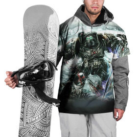 Накидка на куртку 3D с принтом Терминатор , 100% полиэстер |  | Тематика изображения на принте: 40000 | 40k | terminator | warhammer | броня | вархаммер | ваха | терминатор