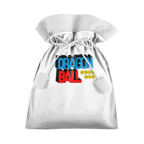 Подарочный 3D мешок с принтом Dragon Ball Logo , 100% полиэстер | Размер: 29*39 см | болл | драгон | лого | логотип