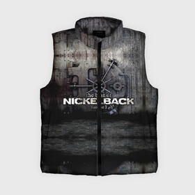 Женский жилет утепленный 3D с принтом Nickelback ,  |  | nickelback | группа | никельбэк | рок