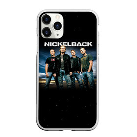 Чехол для iPhone 11 Pro матовый с принтом Nickelback , Силикон |  | nickelback | группа | никельбэк | рок