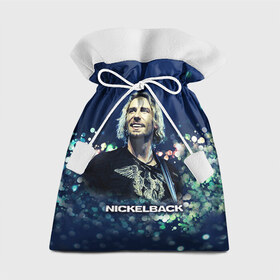 Подарочный 3D мешок с принтом Nickelback , 100% полиэстер | Размер: 29*39 см | nickelback | группа | никельбэк | рок