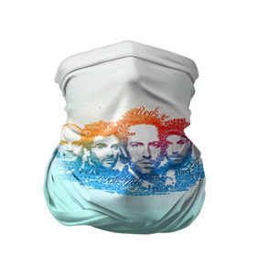 Бандана-труба 3D с принтом Coldplay , 100% полиэстер, ткань с особыми свойствами — Activecool | плотность 150‒180 г/м2; хорошо тянется, но сохраняет форму | 