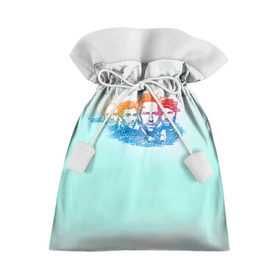 Подарочный 3D мешок с принтом Coldplay , 100% полиэстер | Размер: 29*39 см | 