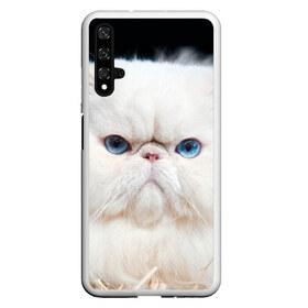 Чехол для Honor 20 с принтом Персидский кот , Силикон | Область печати: задняя сторона чехла, без боковых панелей | домашняя | животное | кот | котэ | кошка | персидский