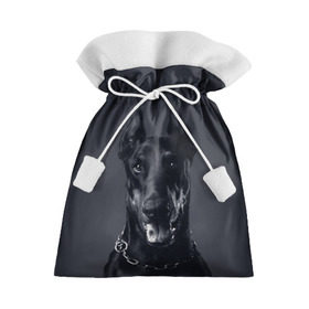 Подарочный 3D мешок с принтом Доберман , 100% полиэстер | Размер: 29*39 см | Тематика изображения на принте: доберман | животное | порода | собака