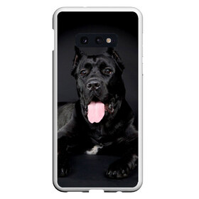 Чехол для Samsung S10E с принтом Канне корсо , Силикон | Область печати: задняя сторона чехла, без боковых панелей | животное | канне корсо | порода | собака
