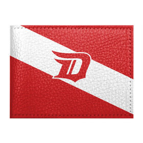 Обложка для студенческого билета с принтом Detroit Red Wings D , натуральная кожа | Размер: 11*8 см; Печать на всей внешней стороне | Тематика изображения на принте: detroit red wings | hockey | nhl | нхл | спорт | хоккей