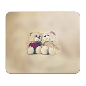 Коврик прямоугольный с принтом Love teddy bears , натуральный каучук | размер 230 х 185 мм; запечатка лицевой стороны | Тематика изображения на принте: 14 февраля | bears | teddy | валентин | день святого валентина | игрушки | медведи | милый | мимими | мишка | мишки | подарки | подарок | подарок девушке | подарок парню | тедди