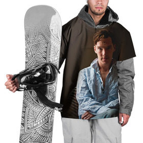 Накидка на куртку 3D с принтом Бенедикт Камбербэтч 5 , 100% полиэстер |  | камбэрбетч | сериал шерлок холмс | холмс | шерлок | шерлок холмс