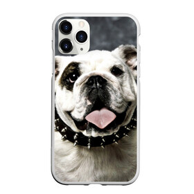 Чехол для iPhone 11 Pro Max матовый с принтом Английский бульдог , Силикон |  | животное | порода | собака | французский бульдог