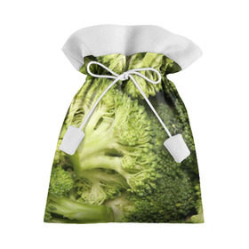 Подарочный 3D мешок с принтом Брокколи , 100% полиэстер | Размер: 29*39 см | vegan | vegetarian | брокколи | будизм | веган | вегетарианство | йога | сыроедение | фитнес