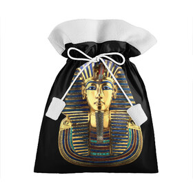Подарочный 3D мешок с принтом Фараон Тутанхамон , 100% полиэстер | Размер: 29*39 см | египет | тутанхамон | фараон | фараон тутанхамонмаска фараона