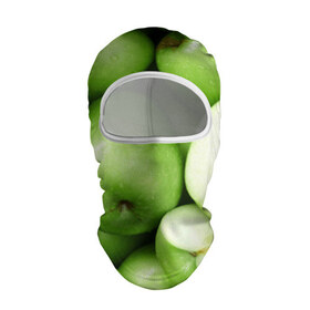 Балаклава 3D с принтом Яблочная , 100% полиэстер, ткань с особыми свойствами — Activecool | плотность 150–180 г/м2; хорошо тянется, но при этом сохраняет форму. Закрывает шею, вокруг отверстия для глаз кайма. Единый размер | вегетарианство | яблоко