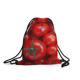 Рюкзак-мешок 3D с принтом Томатная , 100% полиэстер | плотность ткани — 200 г/м2, размер — 35 х 45 см; лямки — толстые шнурки, застежка на шнуровке, без карманов и подкладки | tomato | vegan | vegetarian | будизм | веган | вегетарианство | йога | помидор | сыроедение | томат | фитнес | ягода