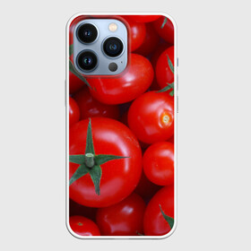 Чехол для iPhone 13 Pro с принтом Томатная ,  |  | Тематика изображения на принте: tomato | vegan | vegetarian | будизм | веган | вегетарианство | йога | помидор | сыроедение | томат | фитнес | ягода