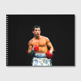 Альбом для рисования с принтом Артуро Гатти , 100% бумага
 | матовая бумага, плотность 200 мг. | boxing | артур гатти | артуро | артуро гатти | бокс | боксер | гатти | спорт