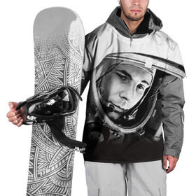 Накидка на куртку 3D с принтом Гагарин 1 , 100% полиэстер |  | гагарин | космос | космос наш | поехали | ретро | ссср | юрий гагарин