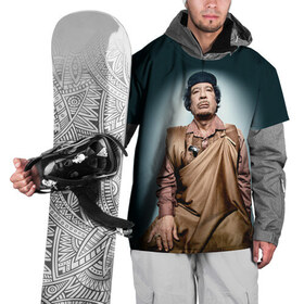 Накидка на куртку 3D с принтом Каддафи 1 , 100% полиэстер |  | каддафи | муаммар каддафи | революция